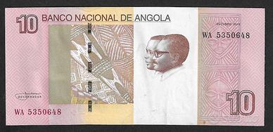 Angola - banconota  FdS UNC da 10 Kwanzas