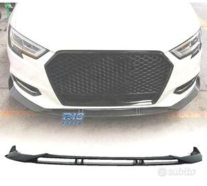 SPOILER LIP AUDI A3 S LINE BERLINA 17-20 LOOK RS3 