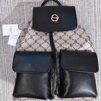 Zaino borsa Monogram "i Santi" Milano vera pelle