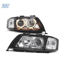 FARI XENON AUDI A6 4B 97-01 ANGEL EYES FONDO NERO