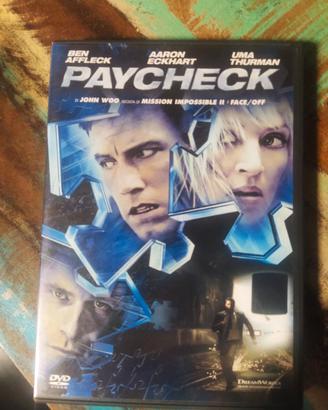 paycheck film DVD thriller 