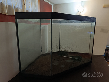 Acquario angolare 215litri