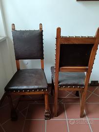 Sedie stile rinascimento 