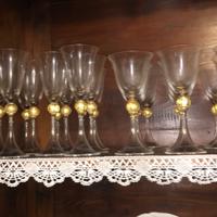 Servizio bicchieri Murano