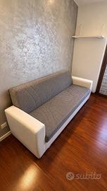 Divano letto 3 posti – 225 cm – grigio