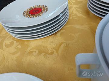 SERVIZIO piatti  da 6 22 pezzi Bavaria Schirnding 