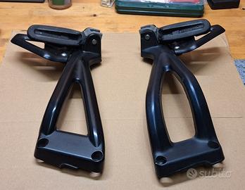 Pedane passeggero Ducati Monster S2R/S4R nere orig