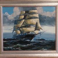 Dipinto olio su tela di Francesco Papaluca. 