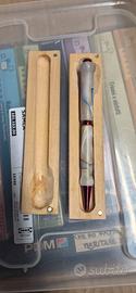 Penna a sfera artigianale in resina