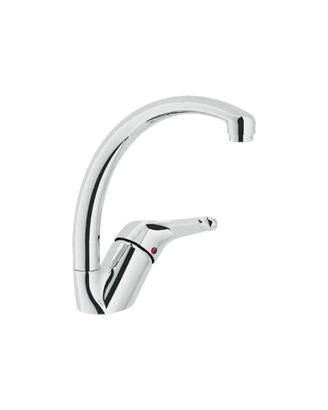 Miscelatore monocomando per lavello in ottone