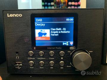 lenco HiFi stereo bluetooth e internet radio