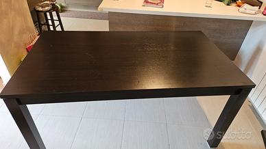 tavolo in legno wenge'