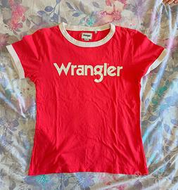 T-shirt  manica corta donna Wrangler rossa M