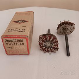 Commutatori rotativi Geloso 2006 NOS vintage