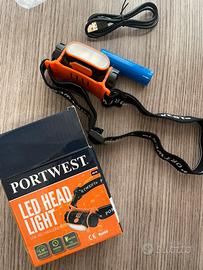 Torcia lampada frontale Portwest