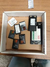 Set 9 batterie per telefono vintage