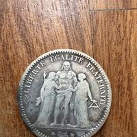 5 FRANCHI 1848 in argento