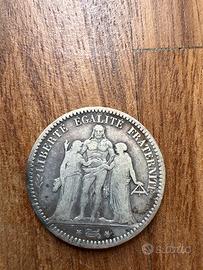 5 FRANCHI 1848 in argento