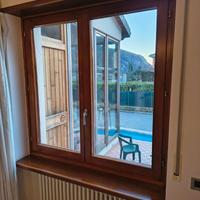 finestre in legno usate
