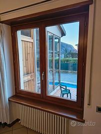 finestre in legno usate