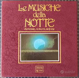 cofanetto raro 10 dischi Le musiche della Notte