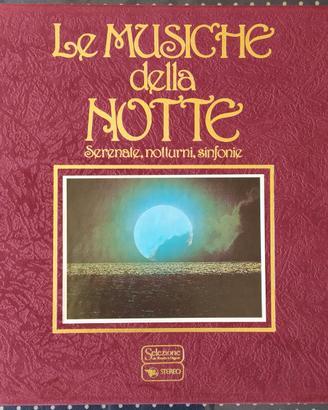 cofanetto raro 10 dischi Le musiche della Notte
