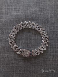 BRACCIALE TRAP HIP POP ICE MODERNO BRILLANTATO