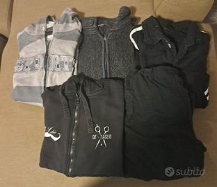 3 maglioni + 1 tuta tg.L uomo