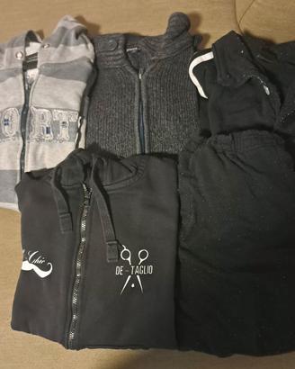 3 maglioni + 1 tuta tg.L uomo