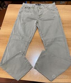 Pantaloni da uomo taglio jesns color cachi
