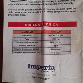 Sfogliatrice Imperia Professional