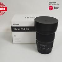 Sigma 20 F1.4 DG HSM Art (Canon)