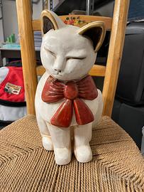 Gatto Lene Thun Vintage Fiocco Rosso