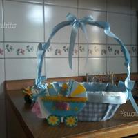 Culletta augurale portaoggetti per neonato