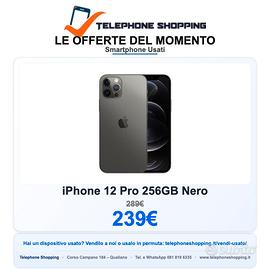 Apple iPhone 12 Pro 256GB Nero