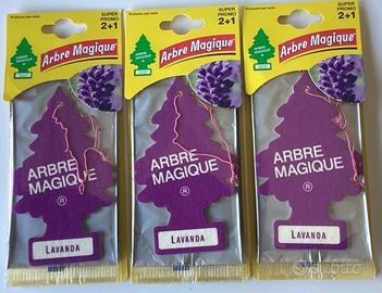 3 confezioni da 3 di Arbre magique lavanda