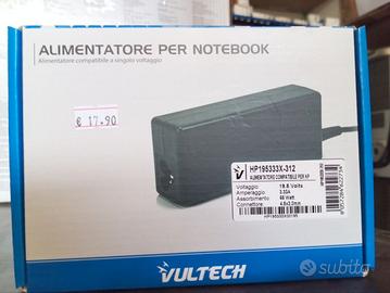 Caricabatterie Vultech per Notebook HP