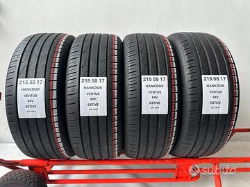 4 gomme 215 55 17 Hankook