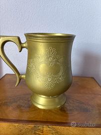 Caraffa in ottone vintage