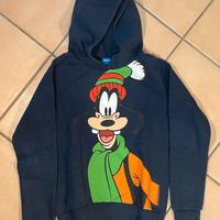 Felpa Pippo disney blu originale