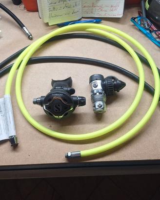 Erogatore Scubapro MK25 + S600 + R385 Revisionati