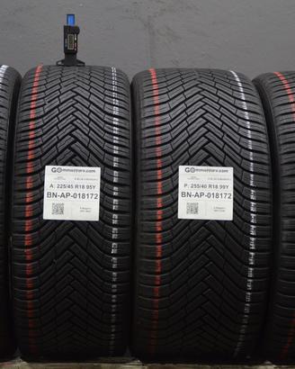4 Pneumatici Bimisura Ant 225/45R18 Post 255/40R18