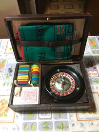 ROULETTE DA VIAGGIO SPAGNOLA IN VALIGETTA ANNI 60