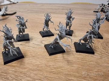 Warhammer elfi silvani - wood elves Driadi - Dryad