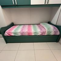 Cameretta bianco/verde