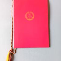 Cartellina con documento DDR Volkspolizei original