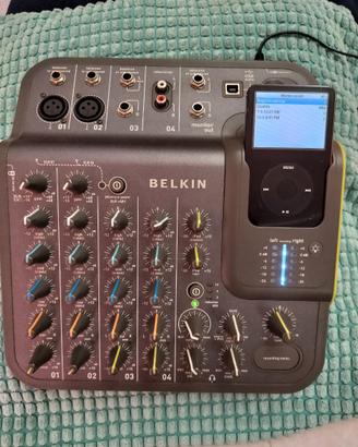 Studio Recording 4 Canali Belkin x Ipod