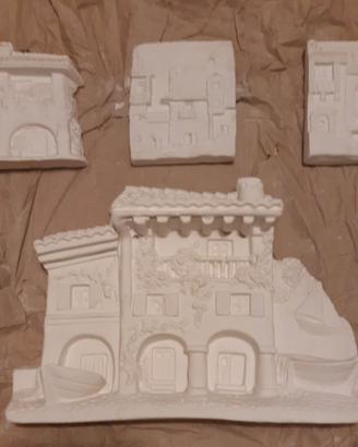 Formine in gesso da colorare