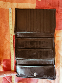 Portafoglio donna pollini pelle nero