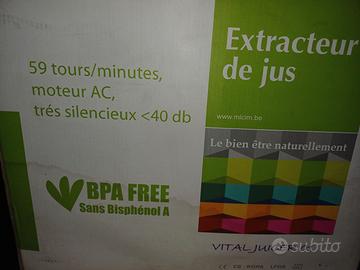 ESTRATTORE DI FRUTTA E VERDURA PROFESSIONALE